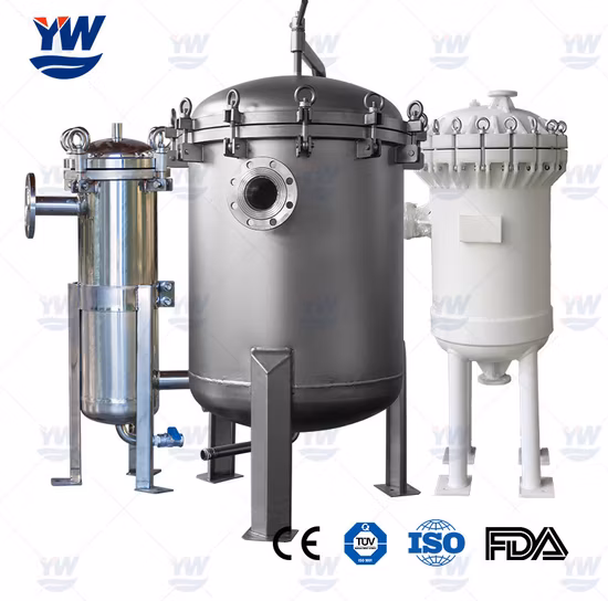 Filtro de bolso multi material de alta calidad y alta precisión de calidad alimentaria, 0,5 micrones