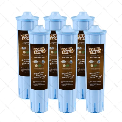 Filtros de agua para café con certificación NSF, filtro de agua azul compatible para 71445/67879
